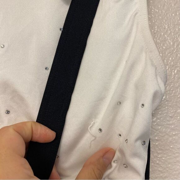 WEISSMAN Dance Costume menswear inspired black white Bye Bye Blackbird 14089 SA - Picture 13 of 15